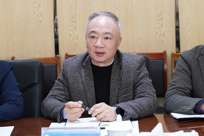 经典集团与哈尔滨理工大学荣成学院校企相助交流运动在荣成顺遂举行