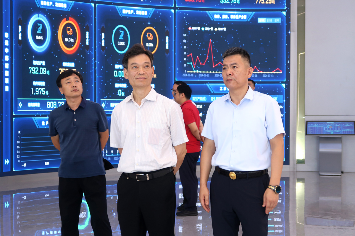 民建中央副主席洪慧民到经典集团考察调研