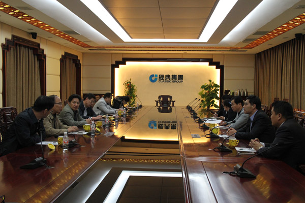 济宁市质量手艺监视局朱运旭局长到经典集团调研