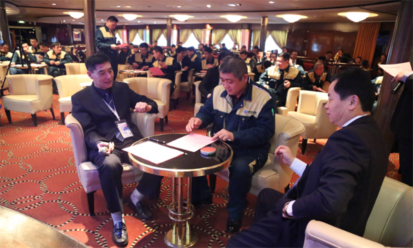 经典集团豪华邮轮之旅暨举行2017海上新春年会