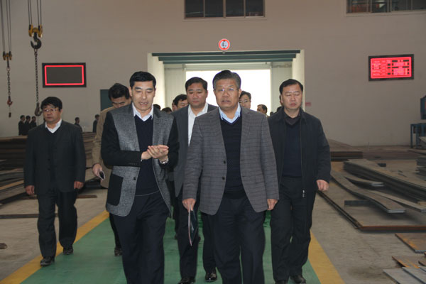 兖州市科学生长观事情组向导莅临我公司视察指导事情