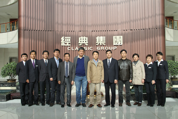 上海理工大学医疗器械与食物学院刘宝林院长一行到经典集团春联系谈高端医疗器械项目