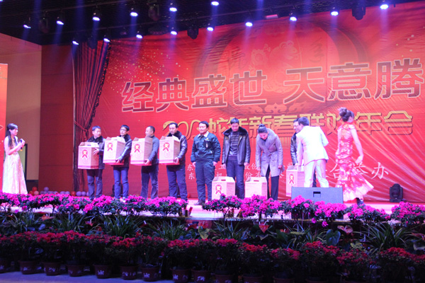经典集团2013年会暨新春文艺联欢会在集团宴会厅盛大举行