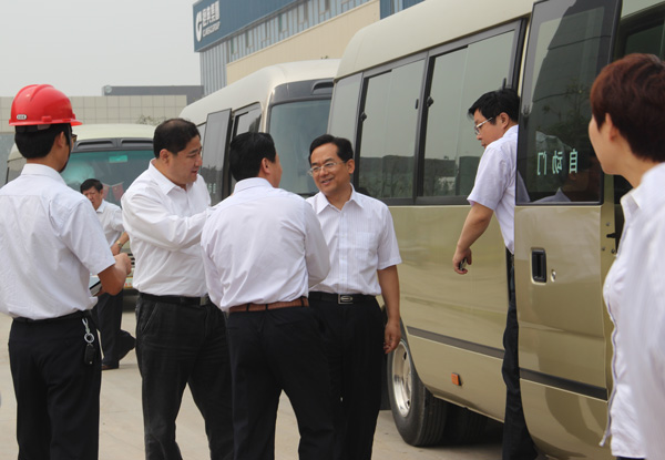 河北省新乐市党政考察团莅临经典集团旅行考察