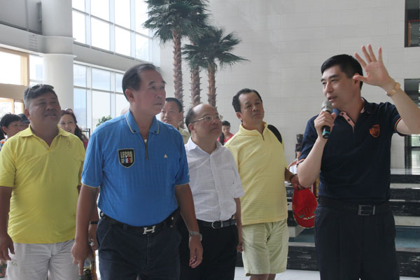 中国台商协会考察团到经典集团旅行考察